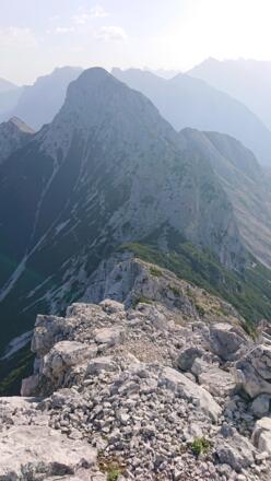 Der Grat von der Arnplatte über Mittlere zur Großen Arnspitze