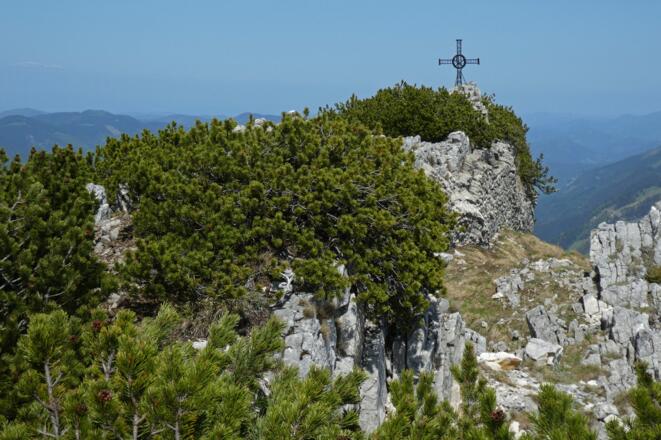 Der Gipfel der Stumpfmauer