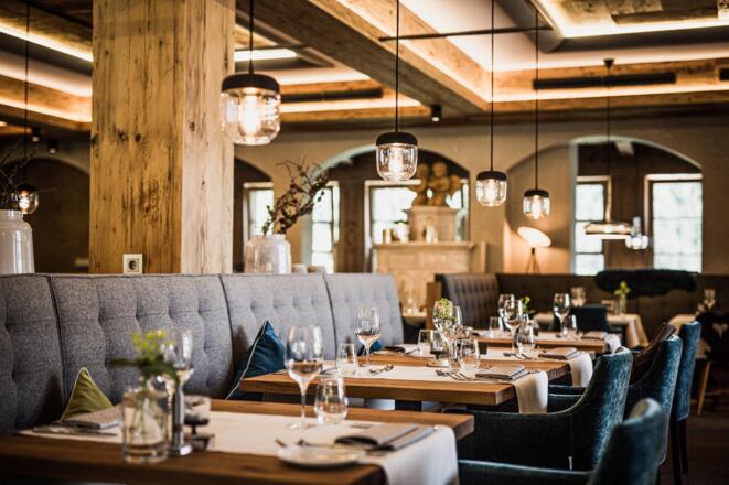 Restaurant im Hotel Walserhof Hirschegg