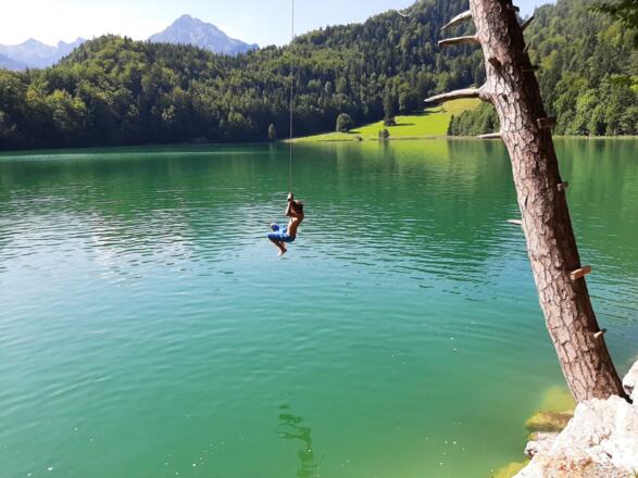 Badespaß am Alatsee