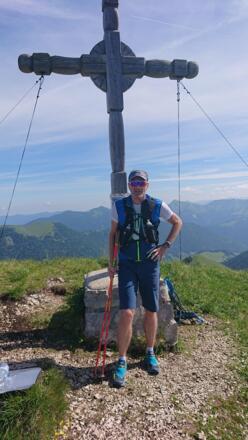 Am Gipfel Fleischbank