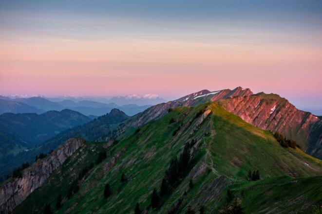 Blick in Richtung Sedererstuiben, Buralpkopf.