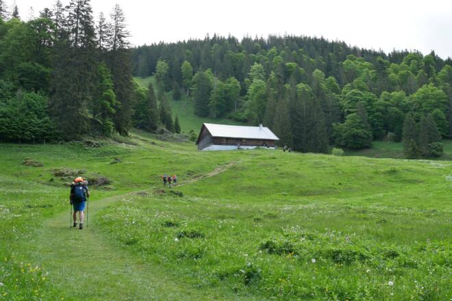 Kessel-Alpe unterhalb des Kemptener Naturfreundehauses