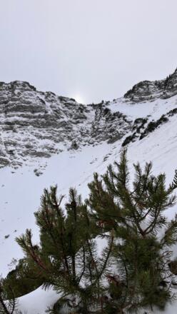 Blick hinauf ins Pustertalkarl