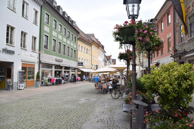 Fußgängerzone von Füssen