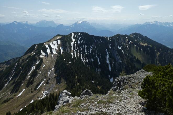 Blick von der Stumpfmauer zum Tanzboden
