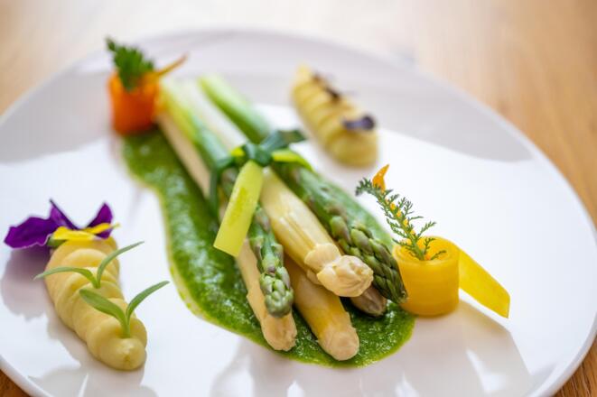 Spargelzeit für Schrothkurgäste