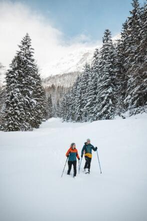Scheffau_Kaiseralm_Schneeschuhrunde_Wegscheid_Wilder Kaiser