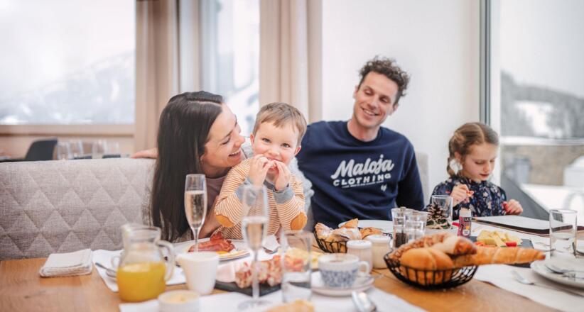 Frühstück Übergossene Alm Resort