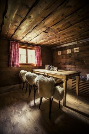 Alpe Widderstein Mittelberg Stube