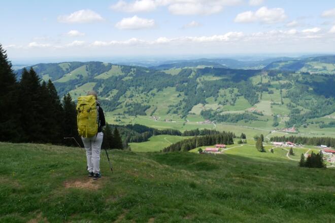 Fjällräven Classic: Ausblick vom Grat nach Norden