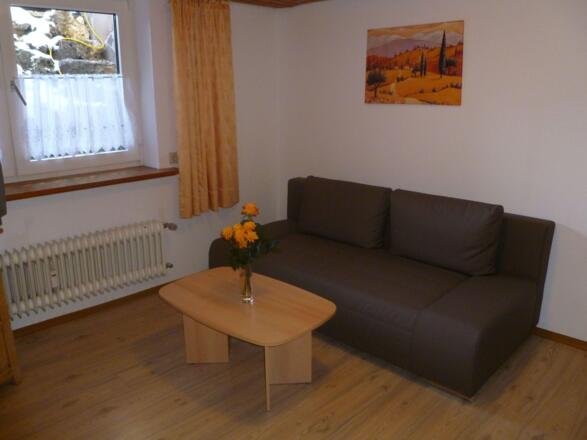 Teeküche mit Sitzplatz "Gartenzimmer"