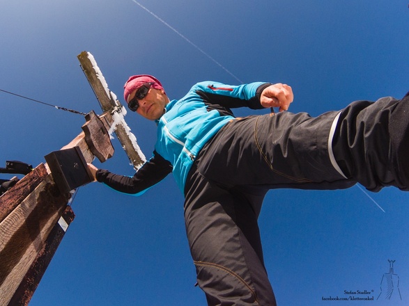 Gipfelsefi Stefan Stadler am Schinder