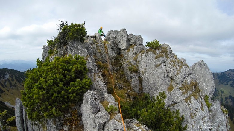 die letzten Meter am Ostgrat
