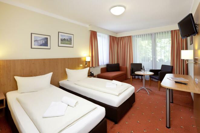 Europarkhotel im Winter