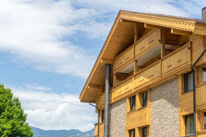 Außenansicht Hotel Die Montafonerin