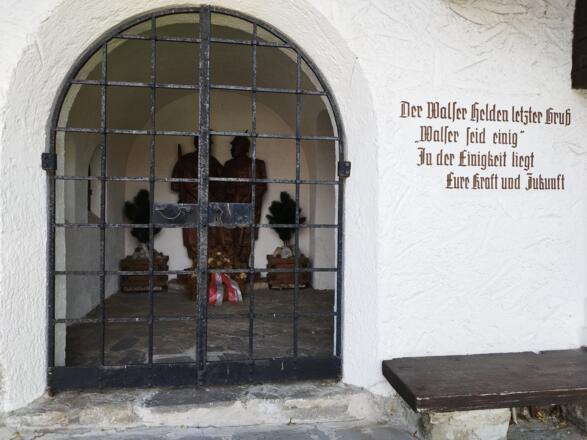 Kriegerdenkmal Hirschegg