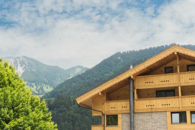Außenansicht Hotel Die Montafonerin