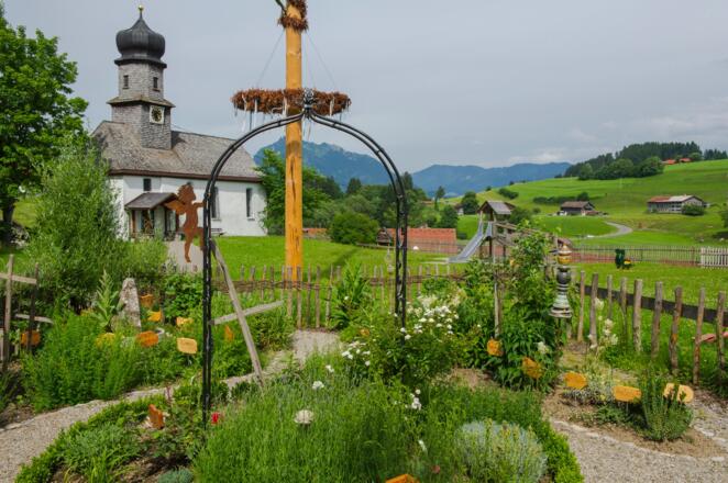 Kräutergarten in Gunzesried