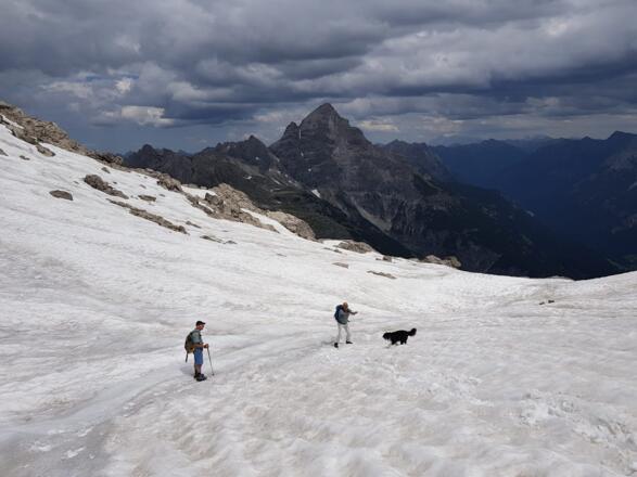 Schnee im Juli