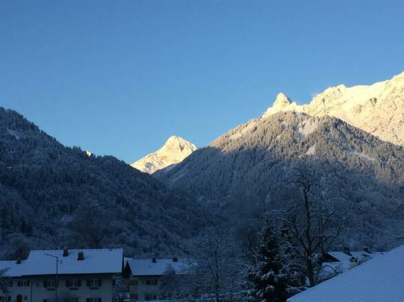 Blick auf die Berge