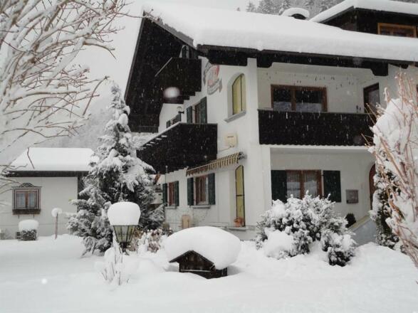Haus im Winter