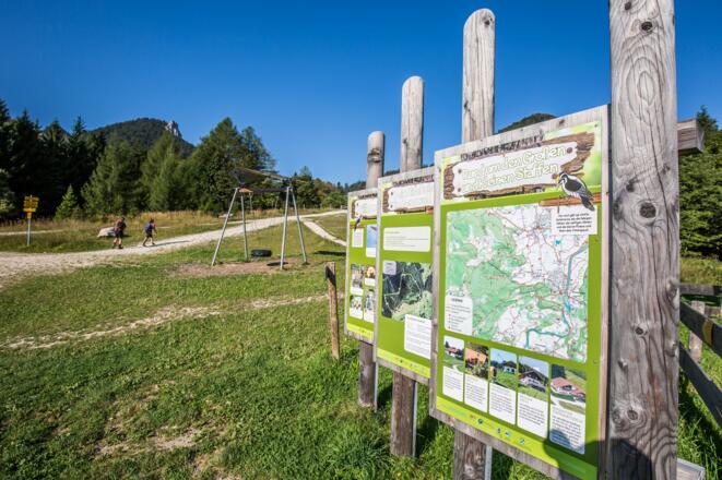 Bergwalderlebnisweg Infotafeln