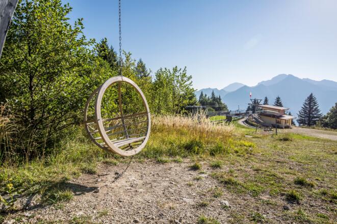 Spielstation am Bergwalderlebnisweg