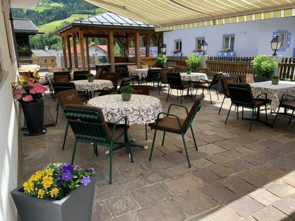 Gemütlicher Gastgarten