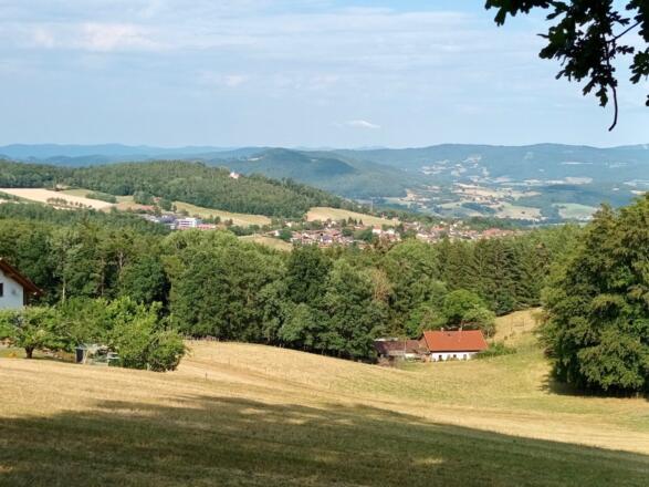 Blick von Kesselboden nach Pilgramsberg