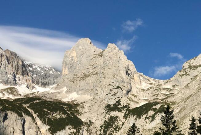 Traumpanorama von der Höllentalangerhütte