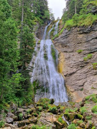 Kenzenwasserfall hinter der Kenzenhütte