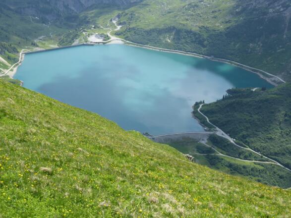 Blick auf den Spullersee