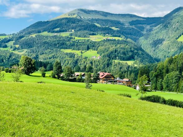 Biohotel-Sommerau-Umgebung-Blick aufs Hotel
