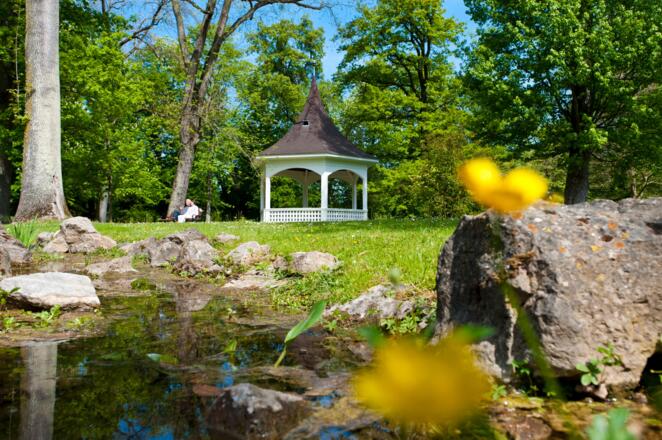 Pavillon im Kurpark Bad Neustadt a.d. Saale