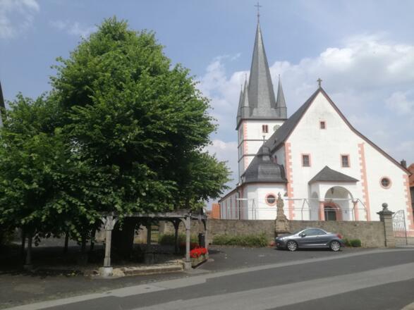 Mariä Himmelfahrt Dorflinde in Salz
