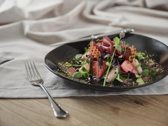 Salate haben immer Saison im Schlössl