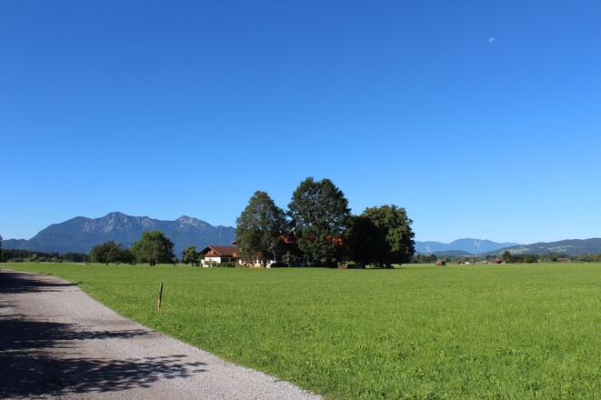 Radweg von Benediktbeuern nach Kochel a. See