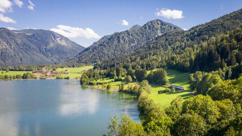 Schliersee - Blick Richtung Neuhaus