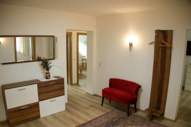 Schwaninger Hof, Eingang