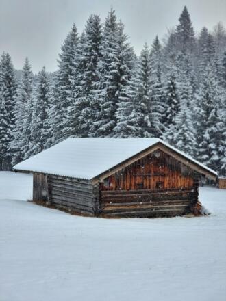 Reschbergwiesen im Winter