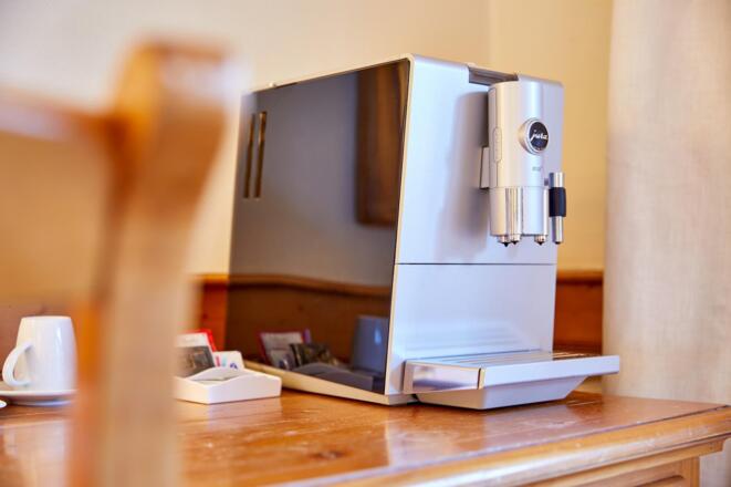 Jura Kaffeemaschine in jedem Zimmer