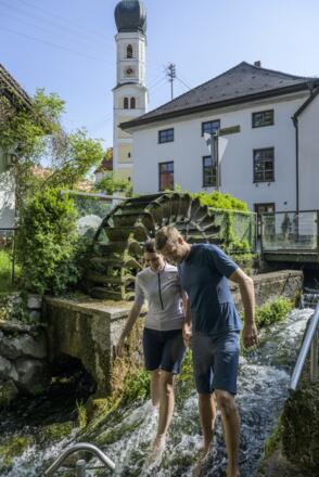 Alte Wassermühle in Waal