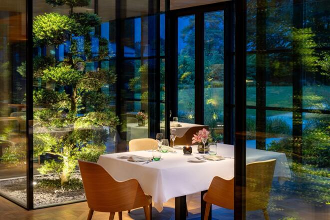 Das Gourmetrestaurant Dichter, mit 2 Michelin-Sterne ausgezeichnet