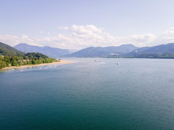 Blick über den Tegernsee