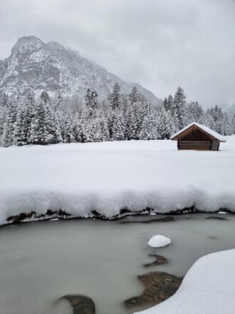 Reschbergwiesen im Winter