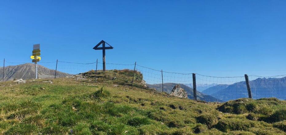 Das Riefenjoch zw. Heuberg und Riefenkopf