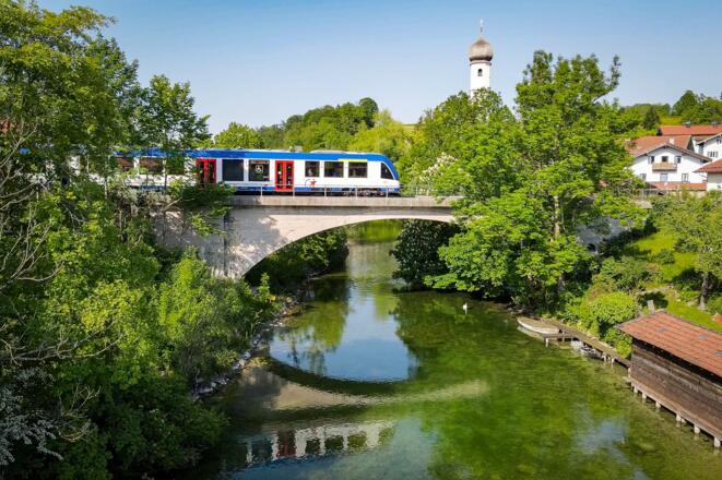 BRB auf Mangfallbrücke