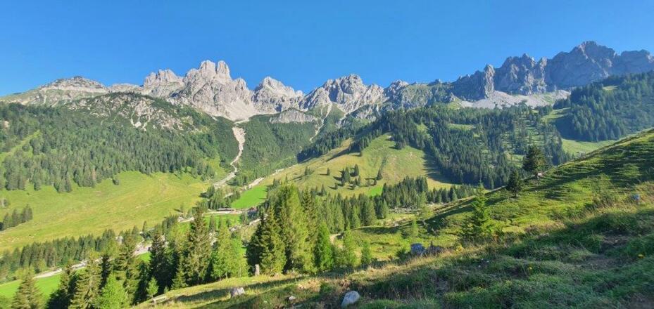 Welch Kulisse in der wir uns da bewegen dürfen!