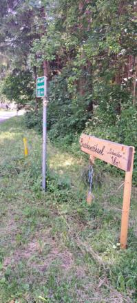 Ab Unterpirkach am Drauradweg weiter...